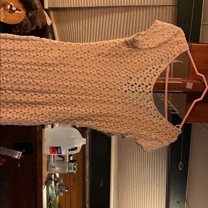 Free people crochet dress